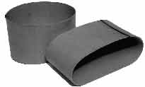 Rubber sleeves made from NR, SBR, NBR, EPDM, CR, Silicone, Viton, FPM, FKM